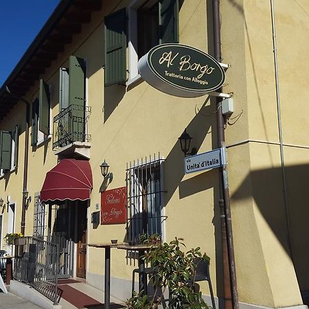 Al Borgo Alloggi เดเซนซาโนเดลการ์ดา ภายนอก รูปภาพ