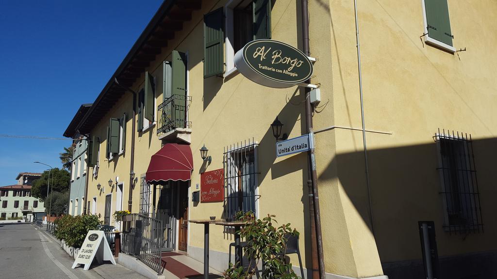 Al Borgo Alloggi เดเซนซาโนเดลการ์ดา ภายนอก รูปภาพ